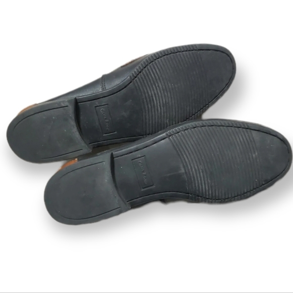 Vintage Tassel Loafers - Club Room Princeton - Size 10M Black / Brown - Picture 3 of 6